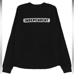 (NEW) Independent Trucks Skater Black Long Sleeve Thermal - SM